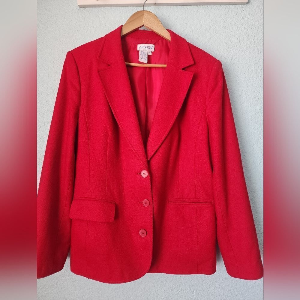 JG HOOK Wool blend blazer sport jacket